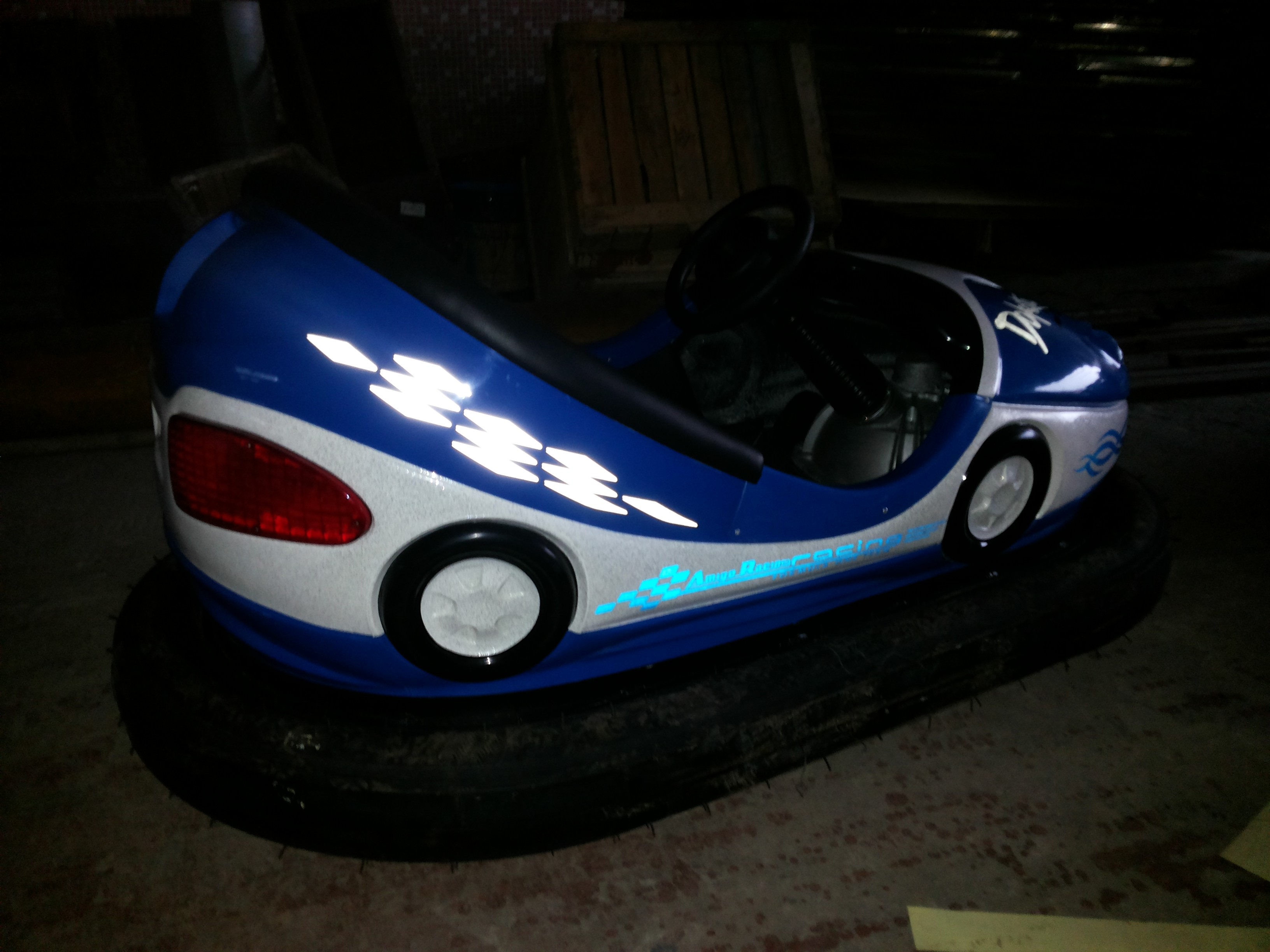 Firm Battery Bumper Cars , 1-2 Riders Bumper Cars Ride Shopping Mall Use
