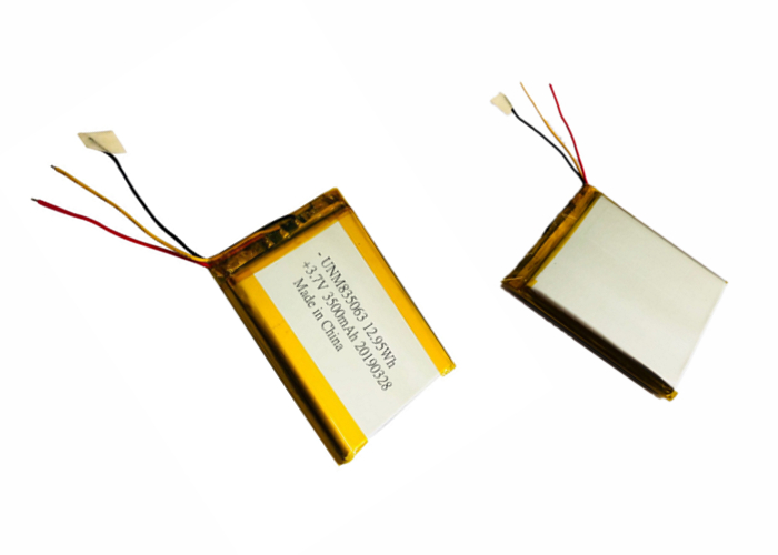 3.7V 3500mAh Custom Large Lithium Polymer Battery 835063 for Medical Beauty Equipment