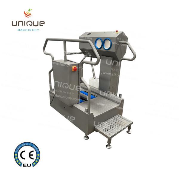 Revolutionary Automatic Rubber Shoe Boot Washer for Industrial Cleaning of