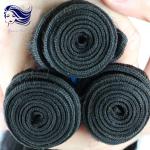 Remy Human Double Weft Cambodian Virgin Hair Loose Wave Natural Black