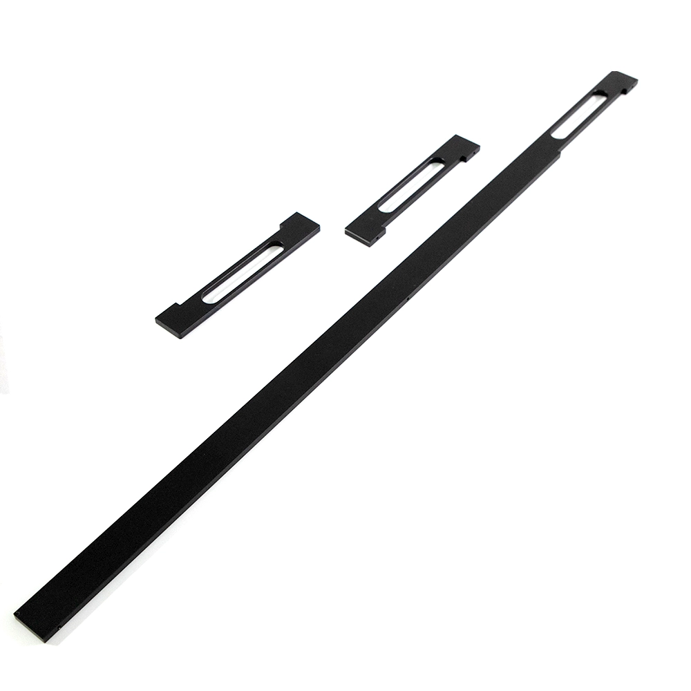 Kitchen Gold Aluminium Cabinet Handles Polished custom furniture hardware 247mm