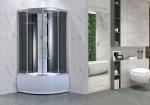 Black 6mm 900x900x1900mm Bath Shower Enclosure