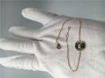 Amulette Necklace , Gold Necklace Chain With Diamond / Gemstone