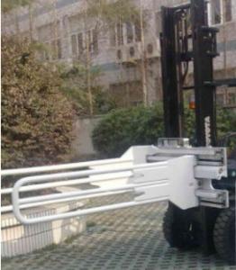 Quality 1900kg Plastic Hydraulic Drum Grabber Forklift Attachment wholesale