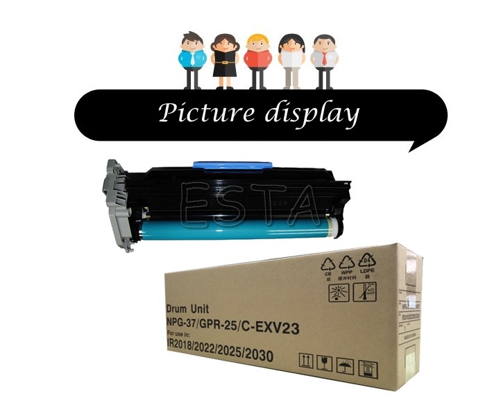 Canon C EXV23 / NPG - 37 GPR - 25 Drum Unit For IR2018 / 2022 / 2025 / 2030 60K