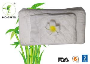 Quality Eco Friendly Bamboo Disposable Nappy Liners , Soft Biodegradable Bamboo Fleece Inserts wholesale
