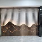 Clubhouse 0.4-20mm Stainless Steel Art Partition Wall Inox Divider Screen