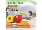 Food Safe Durable Natural Bamboo Cutting Board With Natural Wood Color