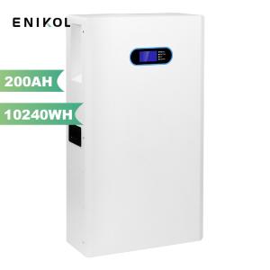 Quality Solar Energy Lithium Wall Mounted LiFePo4 Battery 10kw 20kw 48V 200Ah wholesale