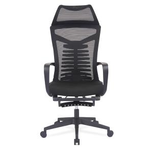 Quality 90MM Swivel Mesh Office Chair / Nylon Castor High Back Chair With Lumbar Support wholesale