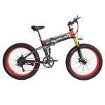 1000w Fat Tire Folding Electric Bike SMLRO With Hydraulic Disc Brake