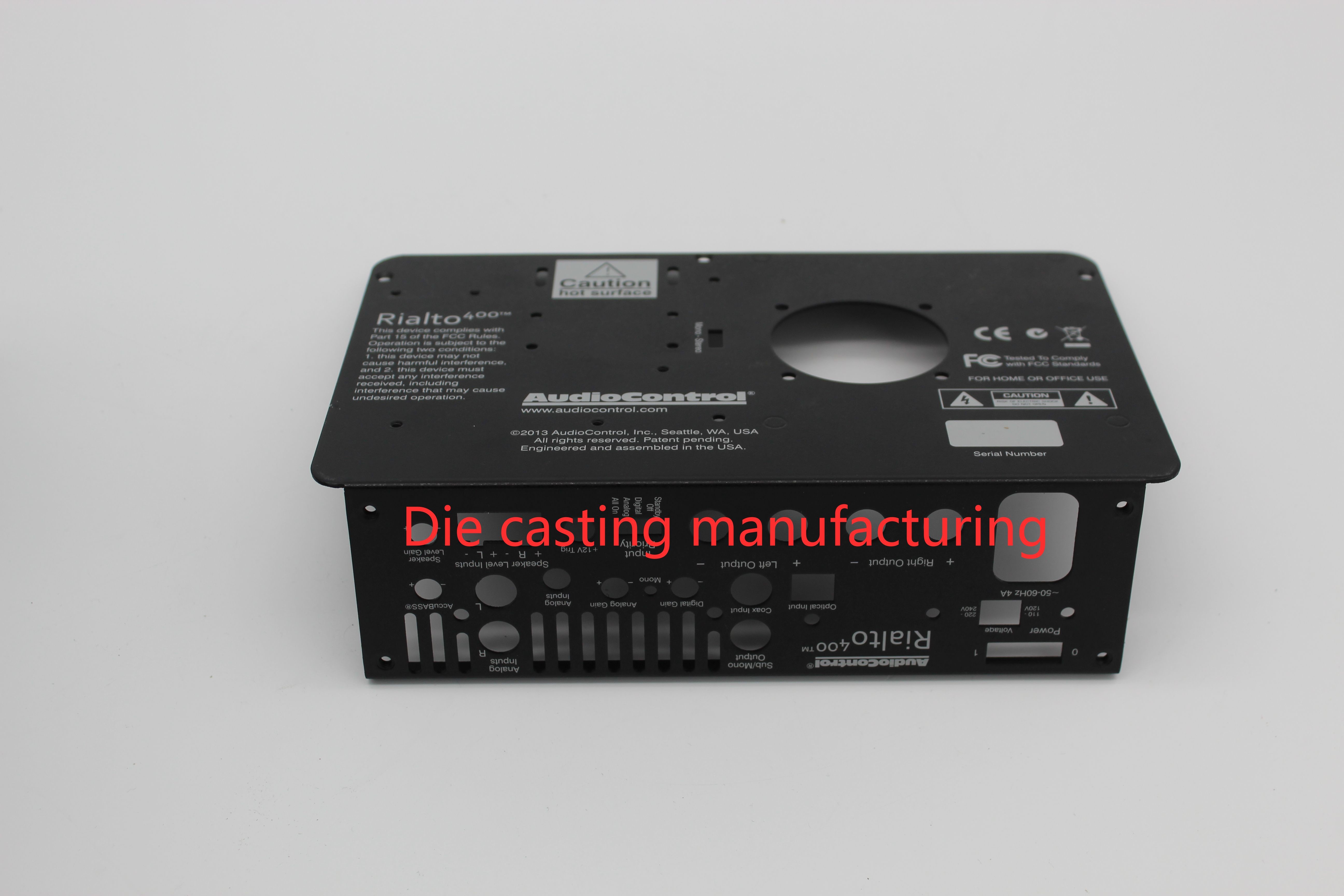 ADC12 CMM Die Casting Part IATF16949 Painting For Electronic Outer Case