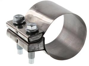 Quality T304 Polished 64mm 2.5 Stainless Exhaust Clamp wholesale