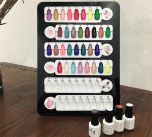 Quality Mosaic Manicure Nails Color Card Display Board Accessory For Acrylic Nail Gel Polish Display Book wholesale