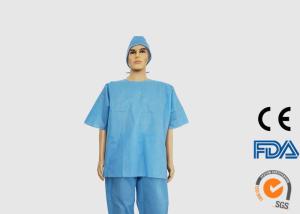 Quality Chemical Resistant Disposable Medical Scrubs Protective Coveralls XL XXL Size wholesale