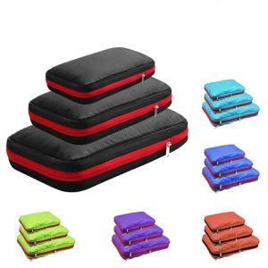 Quality 40x30x20cm Compression Packing Cubes For Carry On Luggage Travel Organizer 3PCS wholesale