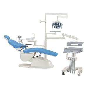 Quality Sanitary Leather Cushion Rotatable Spittoon Dental Chair wholesale
