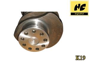 Quality HRC46 - 58 Cummins Engine Spare Parts K19 Diesel Engine Crankshaft 3418898 wholesale