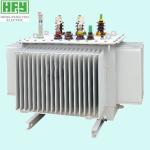 Outdoor Oil Immersed Transformer 50/60Hz Frequency Cooper Winding Material