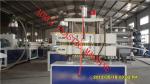 Cold / Hot Water Plastic Pipe Extruder Single Screw Co-Extruding