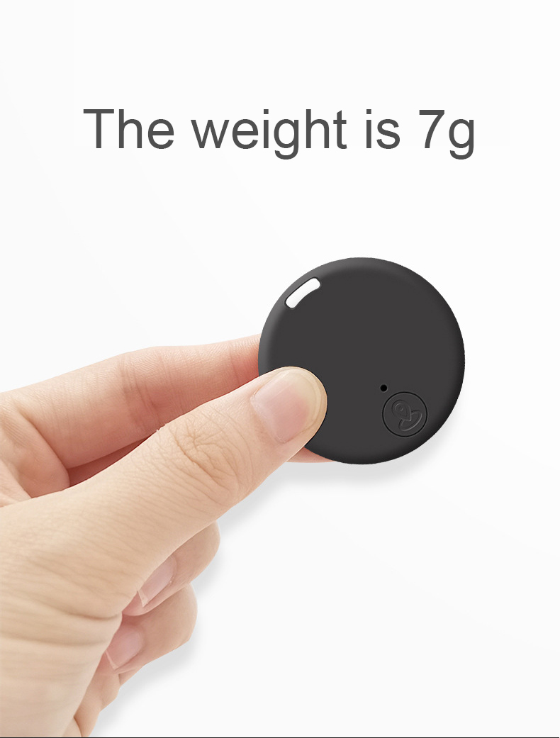 Pet Tracker Mini GPS Tracking Device Key Finder Smart Wallet Anti Lost 15m Distance