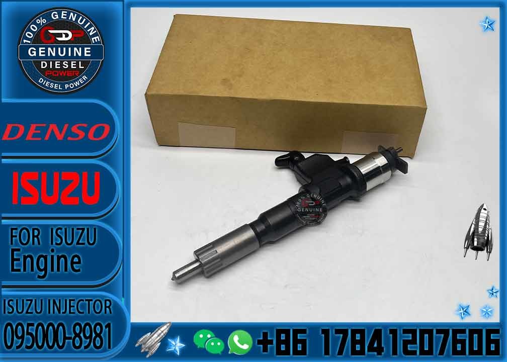 Common Rail Injector High Quality fuel injector 095000-8980 095000-8981 095000-8982 8-98167556-2 for ISUZU 6WG1 Engine