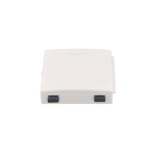 Quality 86mm Fiber Optic Wall Box ABS Fiber Termination Box Wall Mount wholesale