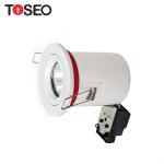Round GU10 Fire Rated Trimless Downlights Die Cast Aluminum Material