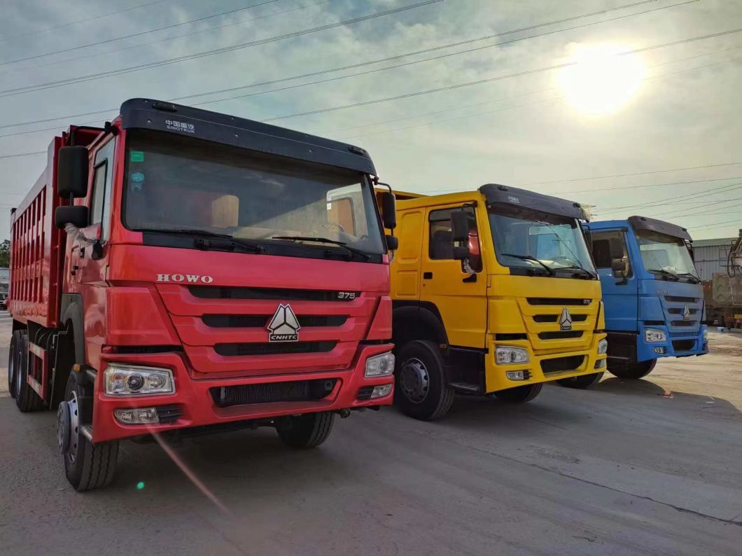 Transportation Truck HOWO 6*4 Construction Dump Trucks Can Customize Colors