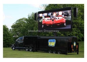 Quality 1R1G1B 256 by 256 mm PH16 Truck Mobile LED Display MBI5024 Driving IC wholesale
