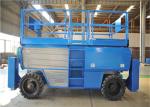 Smooth Deceleration Industrial Lift Tables Multiple Disc Brakes Indoor Outdoor