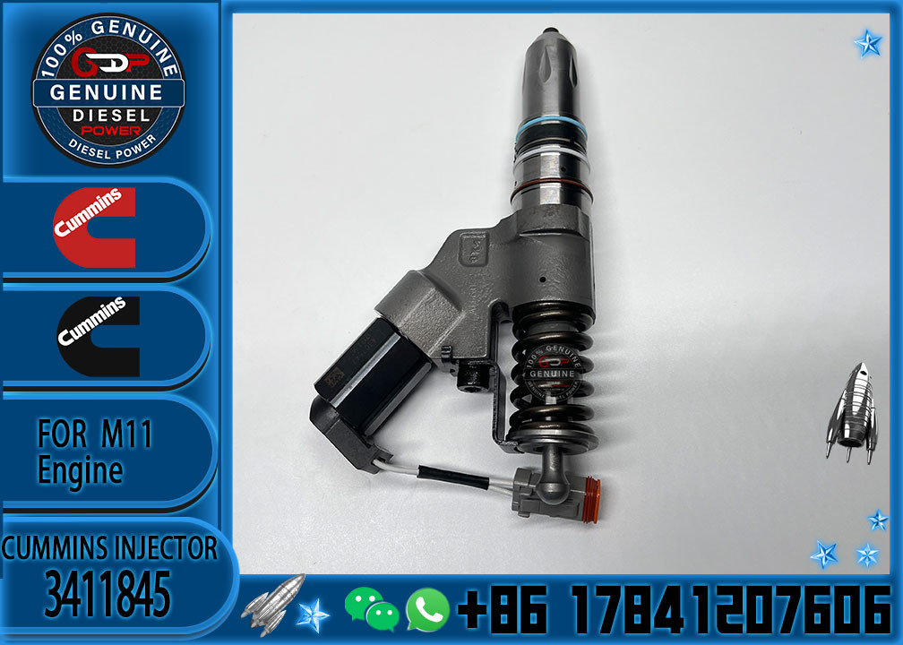 QSM ISM M11 L10 Diesel Engine parts 3411845 fuel injector for Cummins