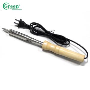 Quality CX - 100W Wooden Handle Soldering Iron 300-1500℃ Stability Temperature wholesale