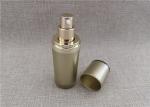 Straight Round Durable Acrylic Lotion Bottle Anti Bacterial 30 / 50G