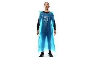 Quality Multicolour Disposable Plastic Aprons For Adults Full Length Blood Proof Harmless wholesale
