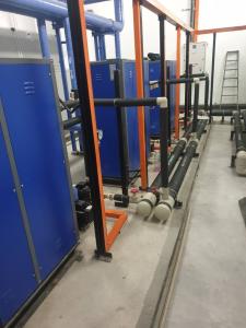 Quality 3 units 45 kW water to water heat pumps wholesale