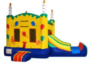 Quality Bounceland Ultimate Combo Bounce House / Inflatable Amusement Park wholesale