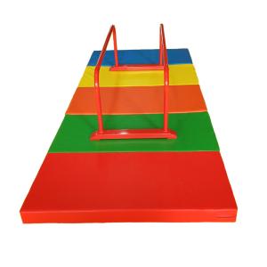 Quality Eco Friendly Indoor Gymnastics Equipment 2500 * 120 * 2400MM Size PVC Material wholesale