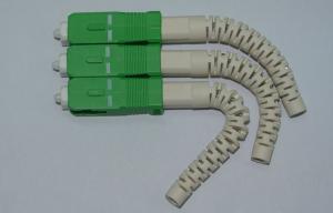 Quality Angle Flexible Boot PVC Jacket Fiber Optic Patch Cables wholesale