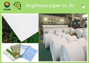 Quality 787mm Postcard Printer Paper Jumbo Rolls , Lightweight Banner Printing Paper wholesale