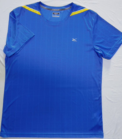 Active Stretch Lightweight Loose Type Mens Round Neck T Shirt Short Sleeve