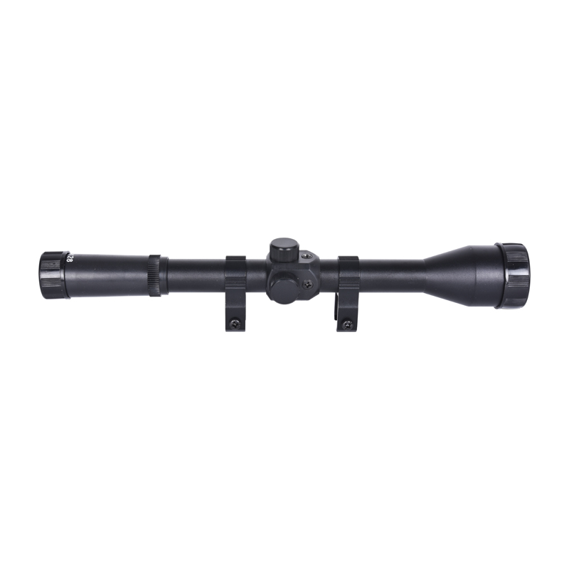 28mm Objective Lens R4 4x28 Mini Scope Optic Sight for Hunting Maximum Output Power 0
