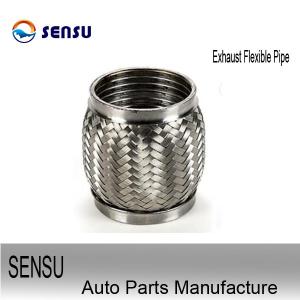 Quality ID 51mm Length 100mm Stainless Steel Flex Exhaust Tubing Double Braids wholesale
