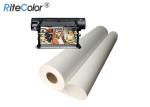 30 Meters Length Inkjet Cotton Canvas 360gsm Matte Finish Pigment Dye Ink