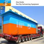 Zinc Kettle Pot Tank Supplier Hot Dip Galvanizing Production Line Equipment