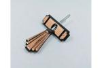 Bronze German Style Coffin Screws and Washers Screw Length 6.3cm PS14