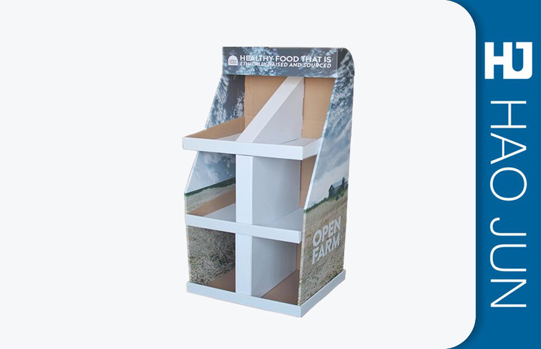 Recycled Packaging Cardboard Display Boxes Pop Display Stand For Promotion