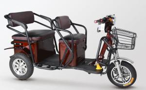 Quality Waterproof Motor 2 Seat Electric Tricycle Adult Motorized Tricycle For Passenger wholesale
