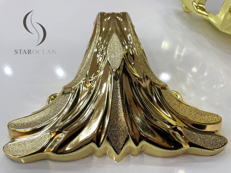 ABS / PP Plastic Coffin Decoration Durable With Steel Bar For Casket Handle