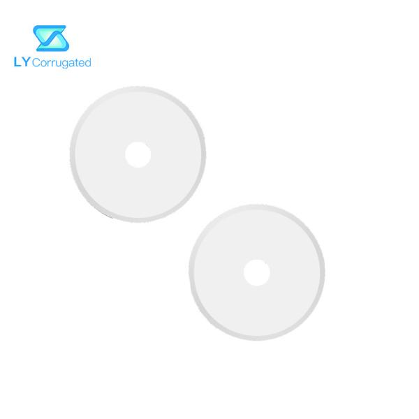 Anti - Static Zirconia Ceramic Round knife 45*8*0.4mm Nonwoven Fabric Slitting